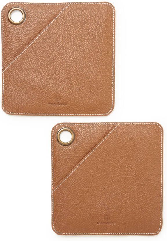 House Doctor Koken & Tafelen Pannenlappen Square Bruin