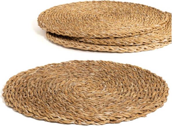 The Table Weave placemat 38 cm set van 4