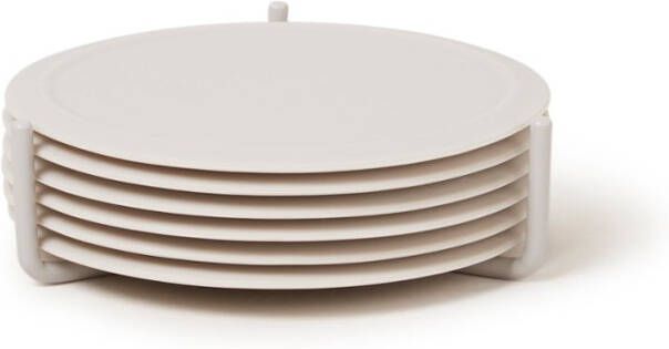 Onderzetter Zone Denmark Rocks Warm Grey (4-Delig