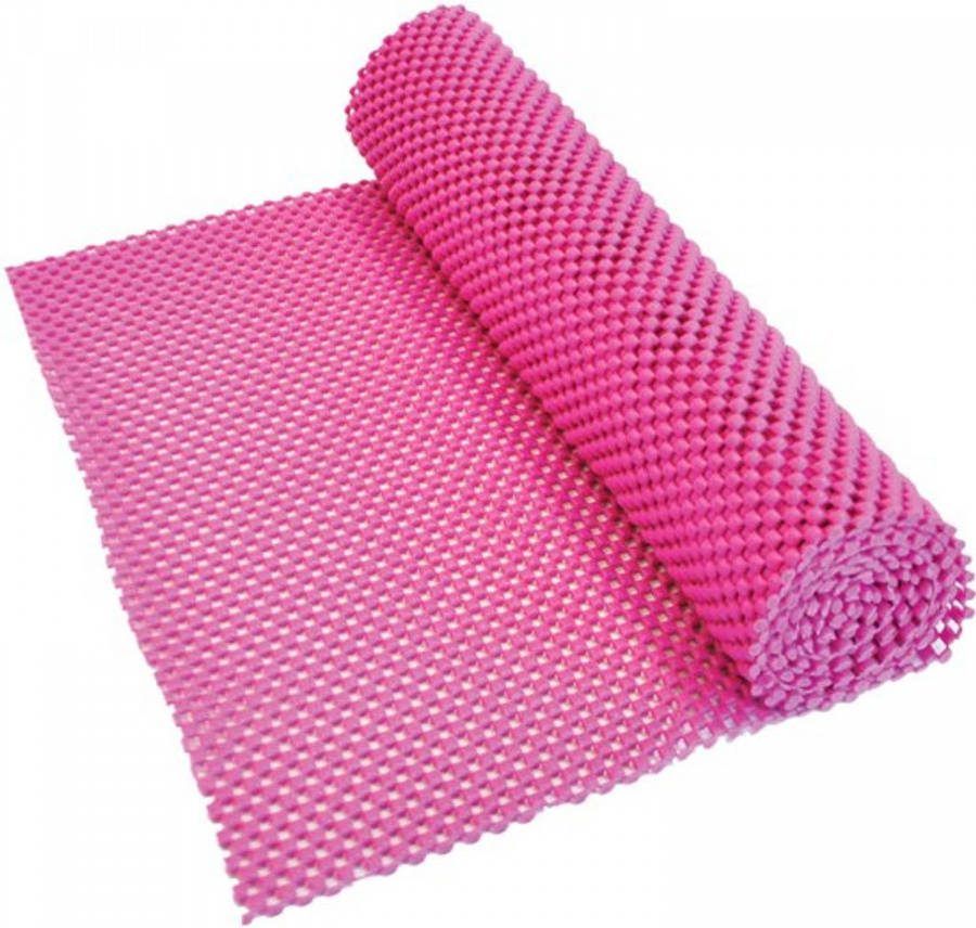 Aidapt Anti slip Mat Roze Voor Lade, Dienblad, Vloer