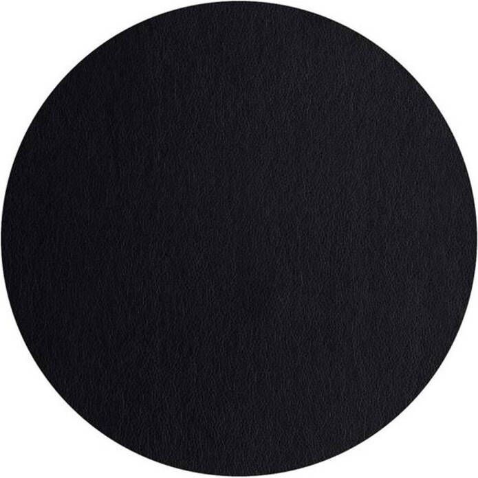 ASA Selection Asa T Table Top Placemat Rond 38cm Zwart Leather