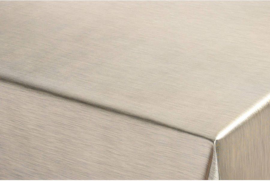 Bellatio Design Luxe Kerst Tafelzeil/tafelkleed Gouden Metallic Look 140 X 180 Cm Tafellakens