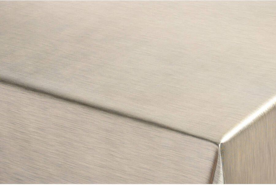 Bellatio Design Luxe Tafelzeil/tafelkleed Gouden Metallic Look 140 X 250 Cm Tafelzeilen