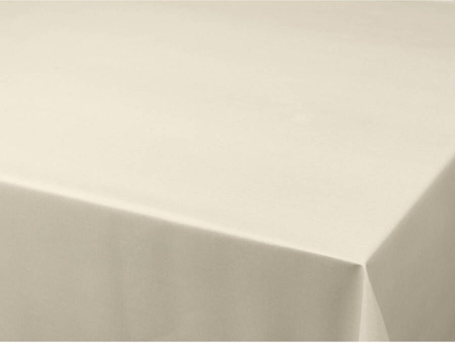 Bellatio Design Tafelzeil/tafelkleed Gemeleerd Creme Look 140 X 250 Cm Tafelzeilen