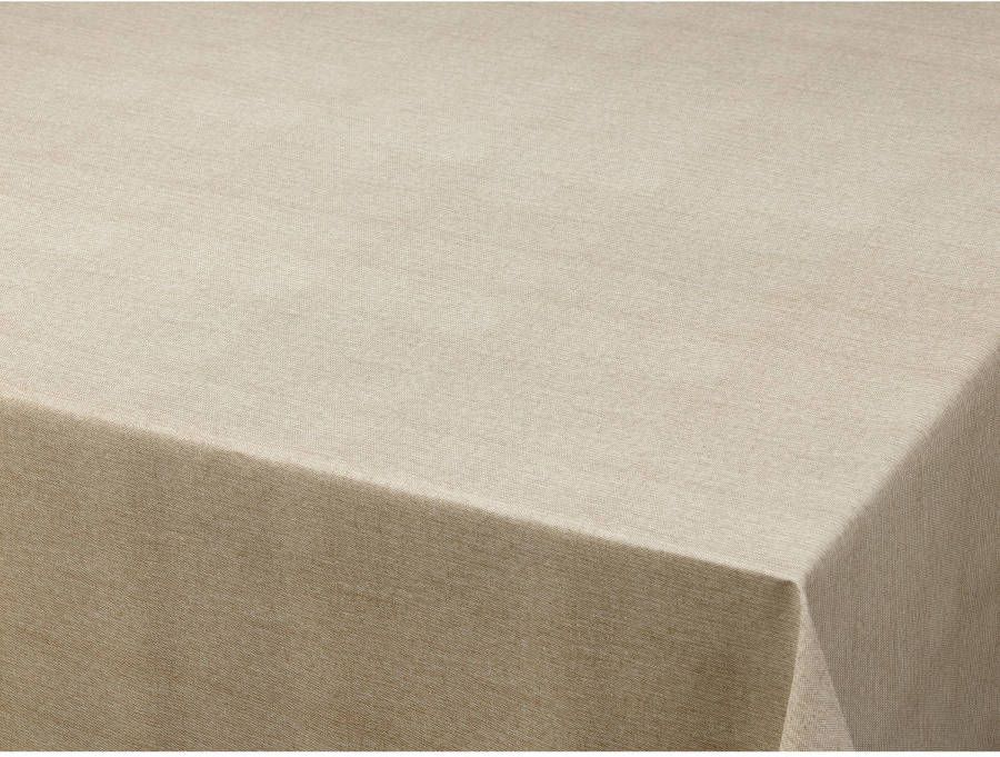 Bellatio Design Tafelzeil/tafelkleed Gemeleerd Gouden Look 140 X 180 Cm Tafelzeilen