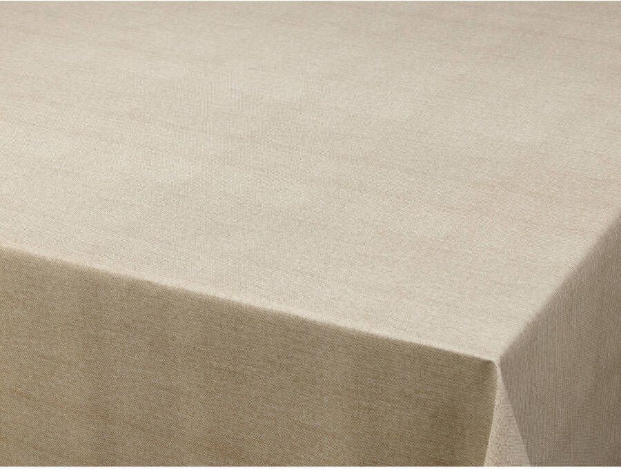 Bellatio Design Tafelzeil/tafelkleed Gemeleerd Gouden Look 140 X 220 Cm Tafelzeilen