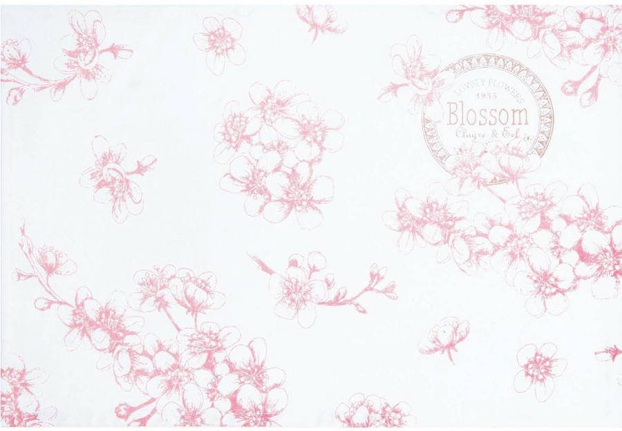 Benza Clayre & Eef Placemats Blossom Oudroze 6 Stuks