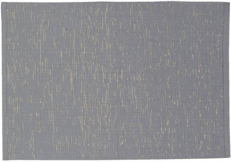 Clayre & Eef Placemat(6)33x48 Cm Grijs Kunststof Tafelkleedkopen.nl