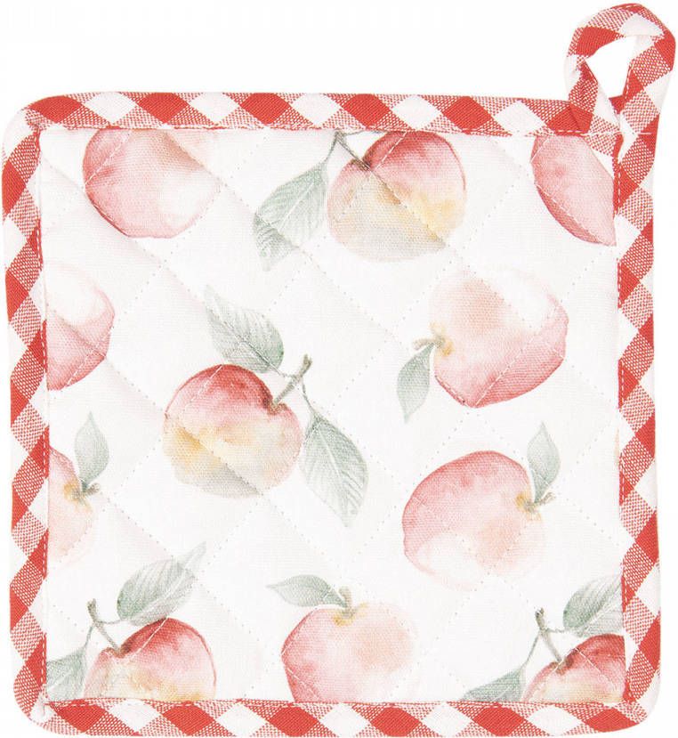 Clayre & Eef Rode Pannenlap Apy45