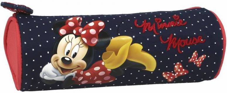 Disney Minnie Mouse Etui 21 Cm Blauw