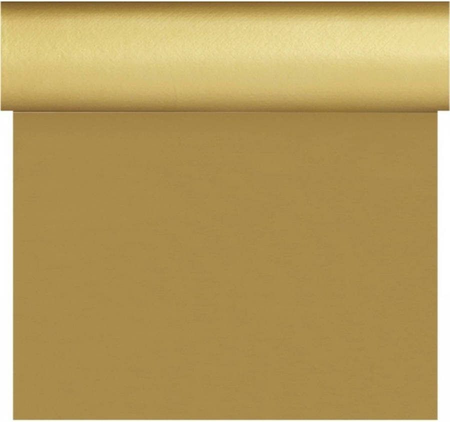 Duni Gouden Tafelloper/placemats 40 X 480 Cm Placemats