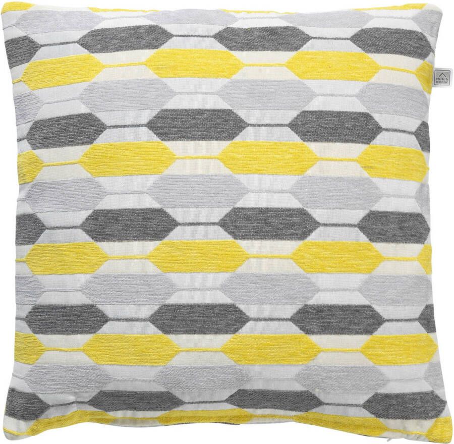 Dutch Decor Clara Sierkussen Multi Grijs 45x45 Cm