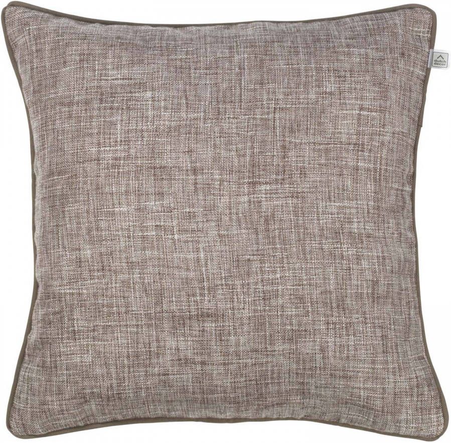 Dutch Decor Kussenhoes Alrik 45x45 Cm Driftwood