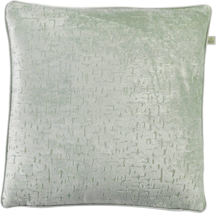 Dutch Decor Mick Kussenhoes 45x45 Cm Pistache Groen