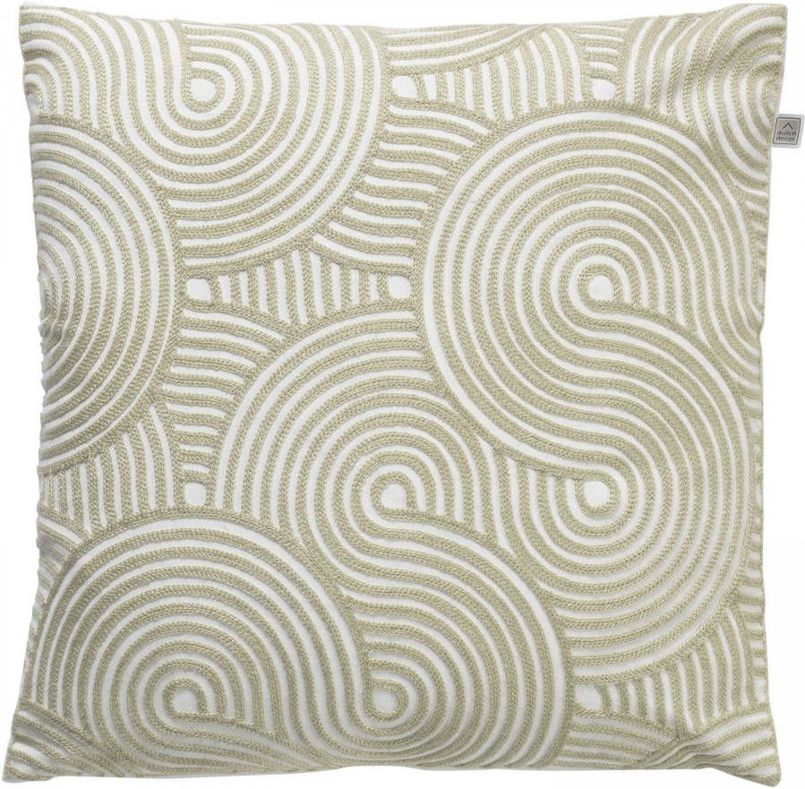 Dutch Decor Patrik Sierkussen Linde 45x45 Cm Groen