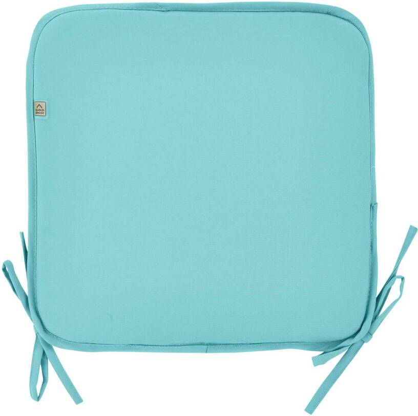 Dutch Decor Plaatkussen Sunny Pk2 38.5x38.5 Cm Aqua
