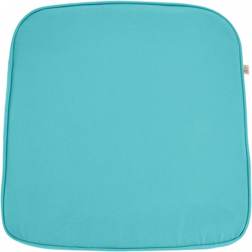 Dutch Decor Sunny Stoelkussen Aqua 44x46x5 Cm Model Pk1