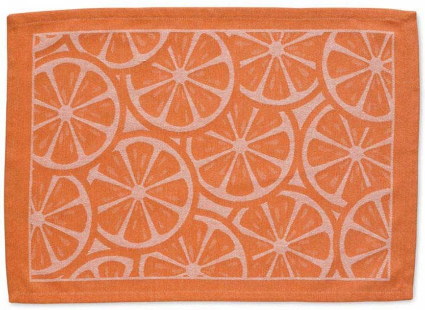Kela Set Van 2 Placemat, Sinaasappel Citrus
