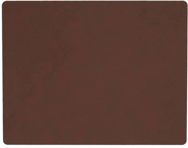 Cookinglife Lind Dna Placemat Leer Nupo Donkerbruin 35 X 45 Cm
