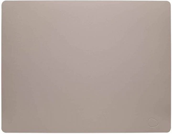 Merkloos Lind Dna Placemat Leer Softbuck Grijs 35 X 45 Cm