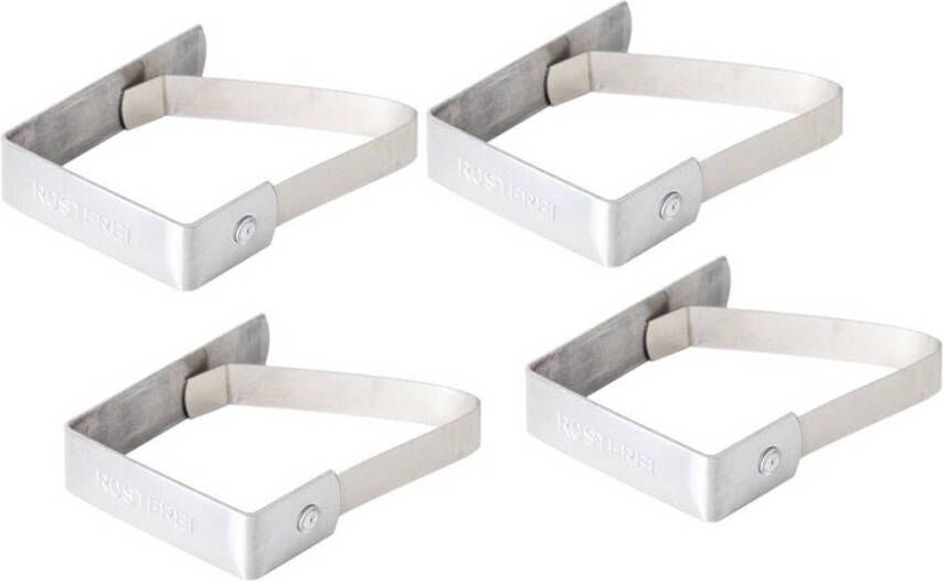 Merkloos Oktoberfest Tafelkleedklemmen 4x Stuks Tafelzeil Klemmen