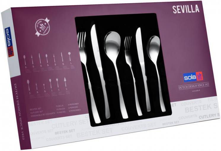 Sola Sevilla Bestekset 8-persoons 70-delig