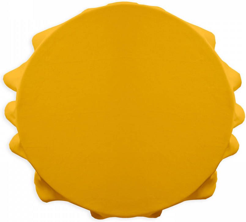 Today Rond Tafelkleed Goudgeel 180cm