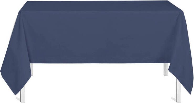 Today Tafelkleed Tafellaken Blauw Tafelkleed 150 X 250 Cm Polyester Tafelkleed Navy Wasbaar Tafelkleed