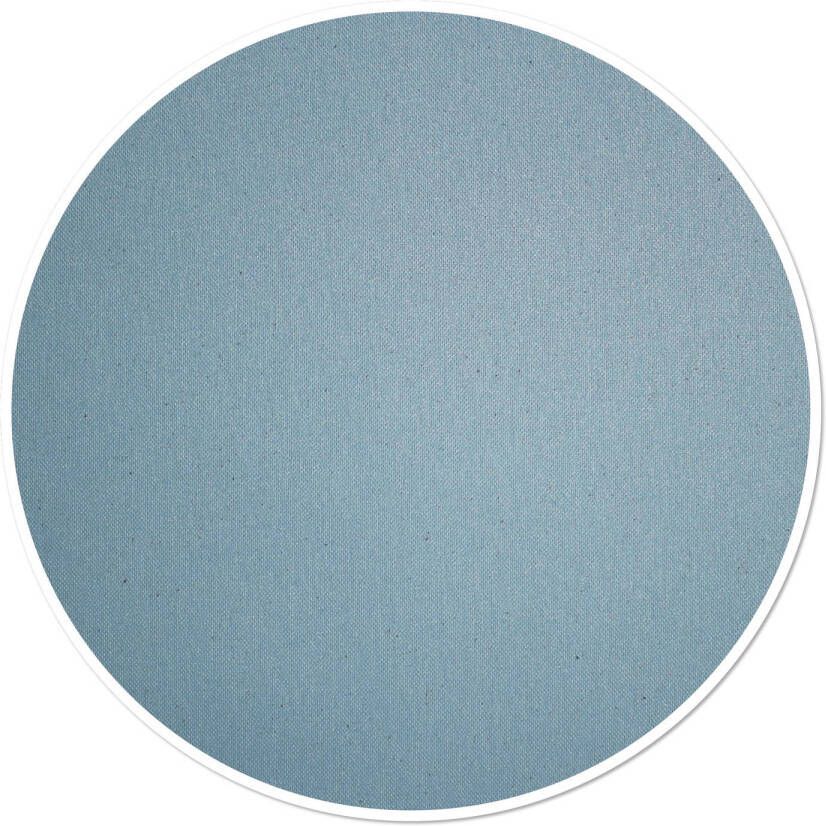 Wicotex Tafelkleed linnen 160cm Rond Blauw