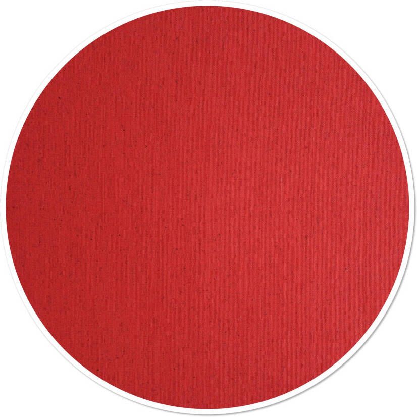 Wicotex Tafelkleed linnen 160cm Rond Rood