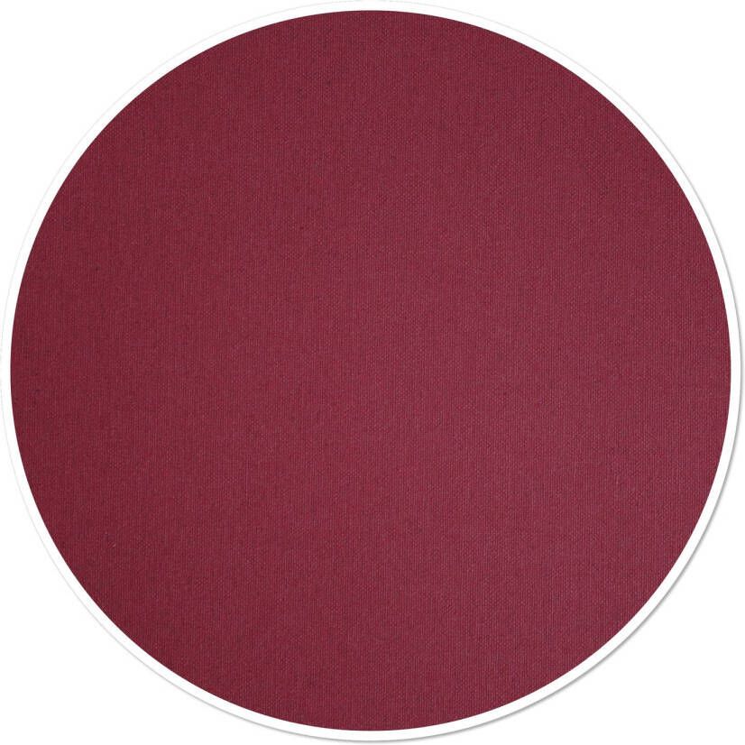 Wicotex Tafelkleed linnen 160cm Rond Rood