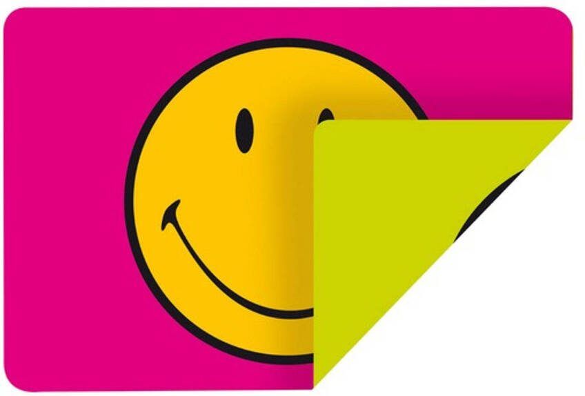 Zak!Designs Placemat Smiley 45 X 30 Cm Polypropyleen Roze/groen