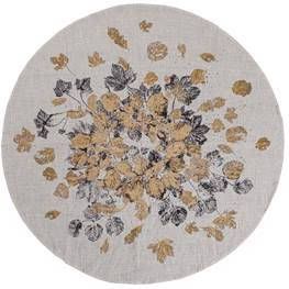 BePureHome Sunset Tafelkleed Rond Katoen Off White 1x135x135