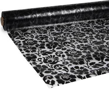 d-c-fix d c fix Tafelzeil Barock Zwart 240x140 cm