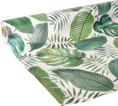 d-c-fix d c fix Tafelzeil Java Botanisch Groen 300x140 cm