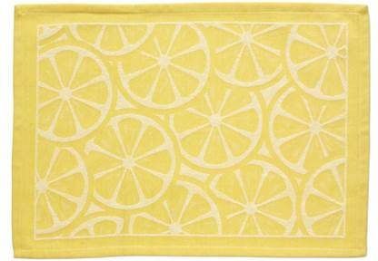 Kela Set van 4 Placemat, Citroen | Citrus
