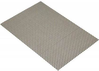 KitchenCraft Set van 6 Placemat Woven Goud/Zwart, 30x45cm Kitc