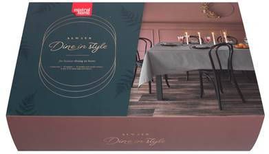Mistral Home Giftbox Tafellinnen Donkergrijs