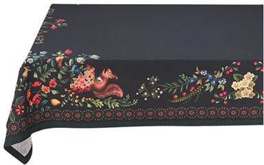 Pip Studio Winter Wonderland Tafelkleed 150 x 250 cm Donkerblauw