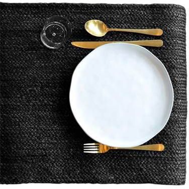 Unique Living | Tafelloper Rana 45x150cm black