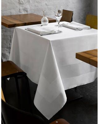 De Witte Lietaer Luna Tafelkleed 160 x 260 cm met 8 servetten