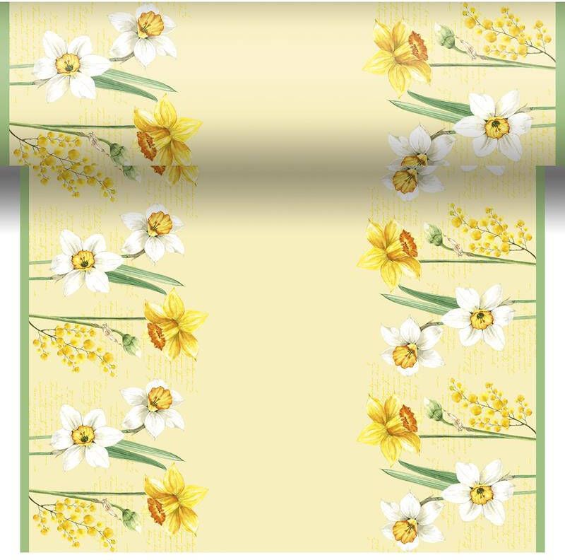 Duni 3 in 1 Spring Daffodil 40x480cm