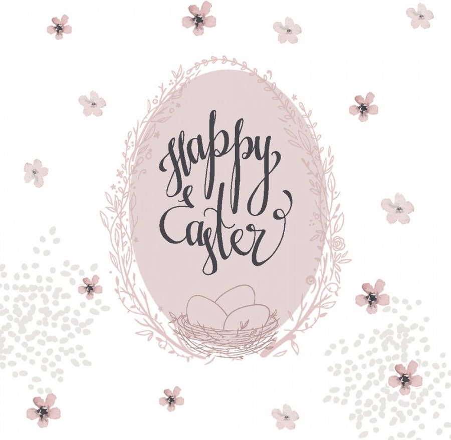 Duni Servetten Easter Post 33x33cm