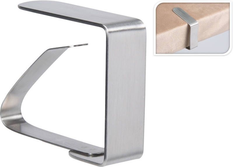 Massamarkt Tafelkleed Klemmen Set A 4 Stuks