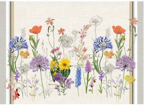 APELT Set placemats 7703 summertime, zomerdecoratie, zomer Digitale print(set, 2 stuks )