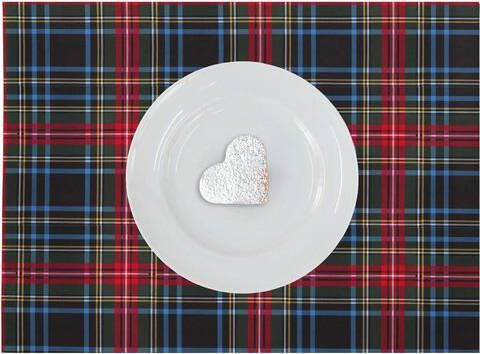 APELT Set placemats 9539 WINTERWERELD, kerstversiering, kerst Digitale print(set, 2 stuks )