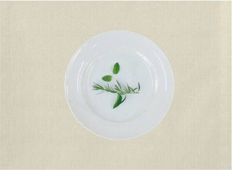 APELT Set placemats Arizona, Uni Basic Linnen look(set, 2 stuks )