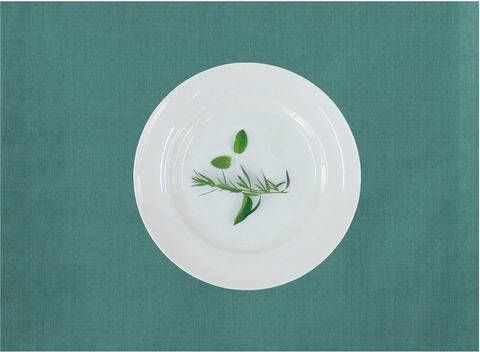 APELT Set placemats Arizona, Uni Basic Linnen look(set, 2 stuks )