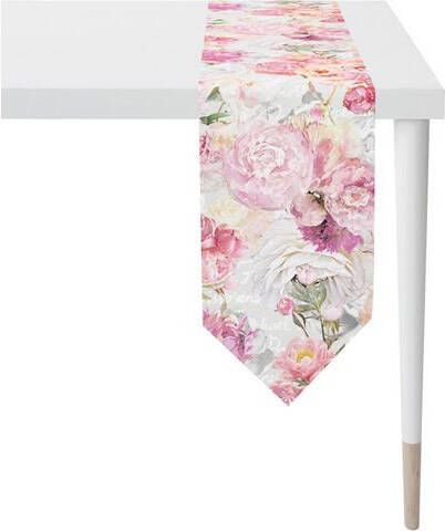 APELT Tafelband 6448 SPRINGTIME, voorjaarsdecoratie, voorjaar Digitale print(1 stuk )