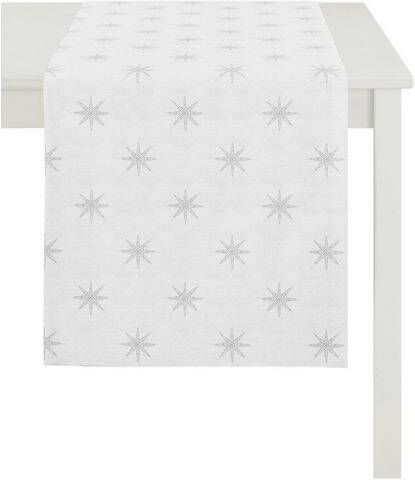 APELT Tafelloper 2607 christmas Elegance, jacquard, kerstversiering, kerst(1 stuk )